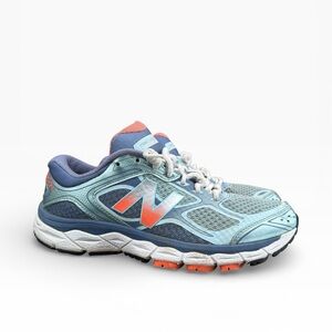 New Balance 860v6 Women's Stability Running Shoes Blue Teal Walking Athletic 8